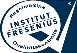 [Translate to latvian:] Logo of the independent German Fresenius Institute