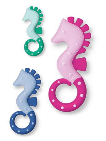 [Translate to latvian:] teething ring seahorse