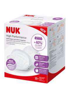 NUK High Performance Breast Pads 30 per pack